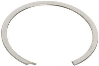 Standard Internal Retaining Ring, Spiral, 302 Stainless Steel, Passivated Finish, 2 1/2" Bore Diameter, 0.031" Thick, Made in US: Industrial & Scientific