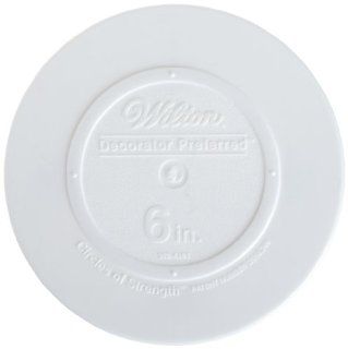 Wilton 302 4101 Smooth Edge Separator Plate for Cakes, 6 Inch: Kitchen & Dining