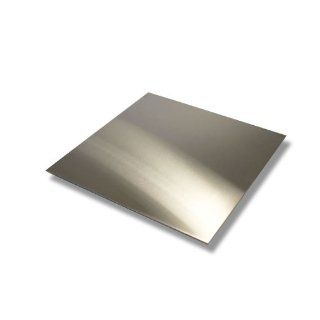 304 Stainless Steel Sheet (22 ga.) .029" x 12" x 48"   #4 Brushed: Stainless Steel Metal Raw Materials: Industrial & Scientific
