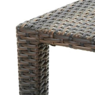 Home Loft Concept Lionel 3 Piece Wicker Nesting Table Set