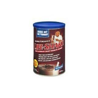 George Foreman Life Shake Powder Chocolate Flavor for Dietary Supplement   15.4 Oz: Health & Personal Care