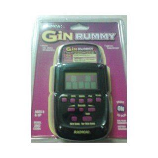 Electronic Handheld Gin Rummy Game: Toys & Games