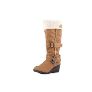 Reneeze K ADDIE 1 Kids Wedge Mid Calf Winter Boots  Camel: Shoes Kids Boots: Shoes