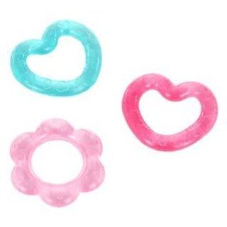 Toy / Game Bright Starts Chill and Teether, Pretty in Pink   Water filled Teethers Soothe Baby's Gums (Set of 3): Toys & Games