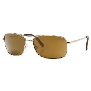 Reptile Burmese Polarized Sunglasses  GOLD PLATED / GLD LENSES: Sports & Outdoors