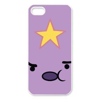 Cartoon Adventure Time Lumpy Space Protective Hard Back Cover Case for iPhone 5: Cell Phones & Accessories