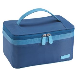 Belle Hop Expandable Train Case   Blue