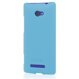 Incipio HT 314 Feather Case for HTC Windows Phone 8X   1 Pack   Retail Packaging   Neon Blue: Cell Phones & Accessories