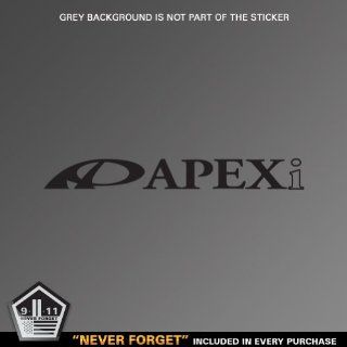(2x) 5" Apex'i Logo Sticker Vinyl Decals: Automotive