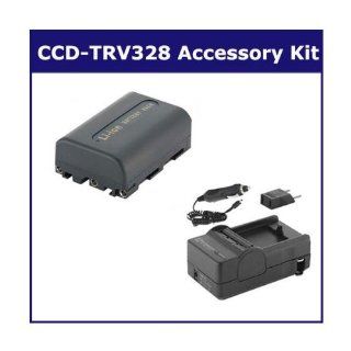Sony CCD TRV328 Camcorder Accessory Kit includes: SDNPFM50 Battery, SDM 101 Charger : Camera & Photo