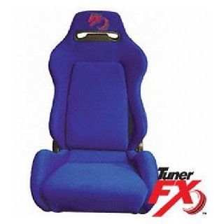 Tuner FX T253902 Blue Mesh Racing Seat: Automotive