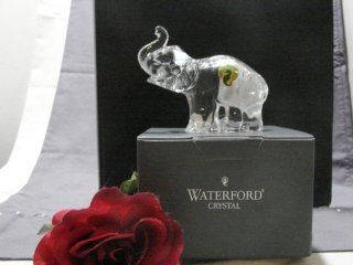 Waterford Crystal Elephant Baby Calf, Part of the Waterford Crystal Animal Collection   Collectible Figurines