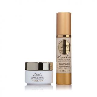 Perlier Honey Miel Royal Elixir Serum and Face Cream