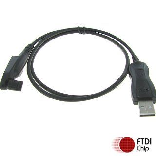 Radio Programming Cable for Motorola USB FTDI GP328+ EX500 EX600: Computers & Accessories