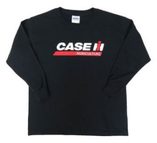 Case IH Youth Black Long Sleeve Shirt (L): Clothing
