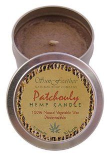 Patchouly Hemp 8 oz Candle Tin : Aromatherapy Candles : Beauty