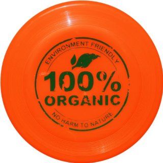 Eurodisc 110g Kids Ultimate Frisbee Flying Disc 98% ORGANIC MATERIAL   BRIGHT ORANGE : Sports & Outdoors