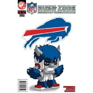 NFL Rush Zone: Season Of The Guardians #1   Buffalo Bills Cover: Kevin Freeman, M. Goodwin: 9781939352033: Books