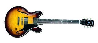 Gibson CS 336 Electric Guitar, Figured, Vintage Sunburst: Musical Instruments