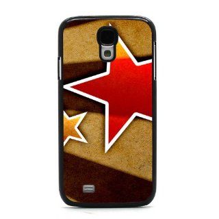 Generic (Stars And Stripes) Hard Plastic and Painted Aluminum Hybrid Case With Screen Protector for Samsung Galaxy S4 (I9500 / I9505 / I9505G) / SGH i337: Cell Phones & Accessories