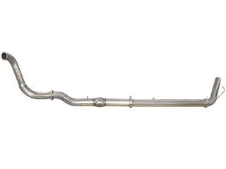 Cxracing 99 03 Ford 7.3L Powerstroke Diesel 4" Turbo Back Exhaust Single Side Exit SS 304 F250: Automotive