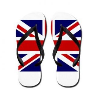 Artsmith, Inc. Women's Flip Flops (Sandals) British English Flag HD Clothing