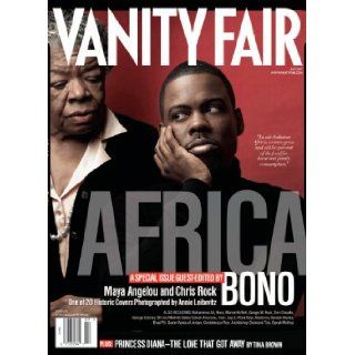 Vanity Fair July 2007 Africa Issue, Chris Rock/ Maya Angelou Cover Editors of Vanity Fair Books