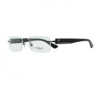 Vogue VO 3781 352S Matte Black Rectangular Womens Optical Frame Prescription Eyewear Frames