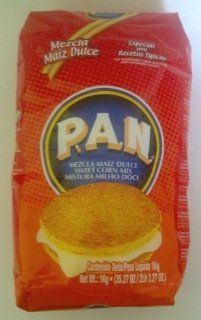 P.A.N Sweet Corn Mix   Mezcla de Maiz Dulce 3PACK (35.27oz Each Bag) : Flour And Meals : Grocery & Gourmet Food