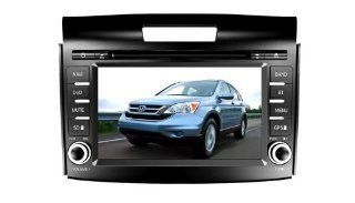 Eagle for 2012 2013 Honda CRV Car GPS Navigation DVD Player Audio Video System with Radio (AM/FM), Bluetooth Hands Free, USB, AUX Input, (free Map), Plug & Play Installation : In Dash Vehicle Gps Units : Car Electronics