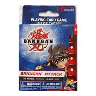 Bakugan Attack Playing Card Game: Toys & Games