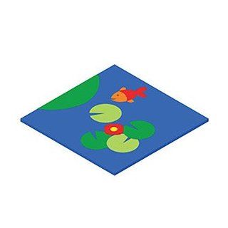 Children's Factory Lily Pad Mat CF362 005 : Baby Touch And Feel Toys : Baby