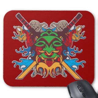Kabuki Mask Mouse Mat