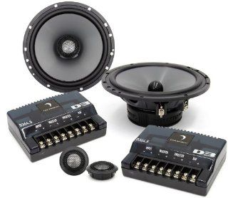 D364.5   Diamond Audio 6.5" 2 Way Convertible Component Speaker  Component Vehicle Speaker Systems 