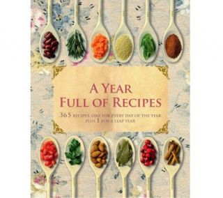 A Year Full of Recipes Cookbook from Parragon Books —