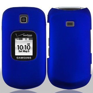 Blue Hard Cover Case for Samsung Gusto 2 SCH U365: Cell Phones & Accessories