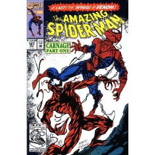 The Amazing Spider man #362 (Carnage Part Two) Vol. 1 May 1992: David Michelinie, Mark Bagley: Books