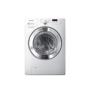Samsung WF365BTBG 3.6 Cu. Ft. Front Load Washer with Steam Technology and Vibration Reduction Tech, Neat White: Home Improvement