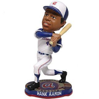 Atlanta Braves Exclusive Hank Aaron Bobblehead : Sports Fan Bobble Head Toy Figures : Sports & Outdoors