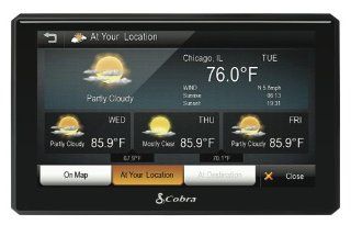 Cobra Electronics 8500 Pro 7 Inch Professional Driver Navigation System GPS & Navigation