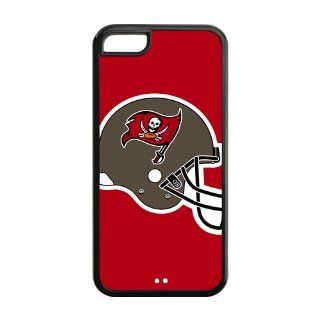 NFL Tampa Bay Buccaneers Team Logo Custom Design TPU Case Back Cover For Iphone 5c iphone5c NY377: Cell Phones & Accessories