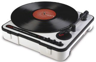 Ion Audio iPTUSB Portable USB Turntable with Software and Built in Speaker: Musical Instruments