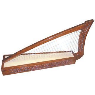 19 string Medieval Harp, Rosewood: Musical Instruments