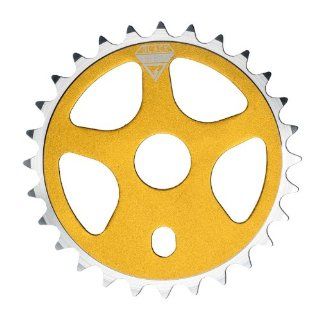 Black Ops Micro Drive 28T Bicycle Chainring   28T Gold : Bike Chainrings And Accessories : Sports & Outdoors