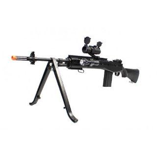 Spring TSD M14 SOCOM 390 FPS Sniper Rifle w/ Bipod Airsoft Gun, AirsoftRC  Sports & Outdoors