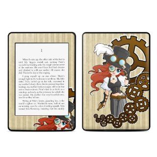 Steampunk Design Protective Decal Skin Sticker for  Kindle Paperwhite eBook Reader (2 point Multi touch)  Players & Accessories