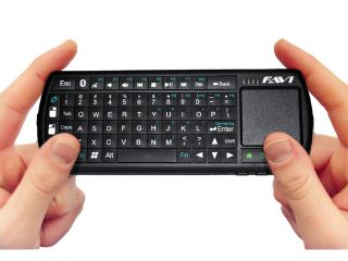 Refurbished: FAVI New Mini Bluetooth Keyboard for Apple TV, SmartPhones and Tablets