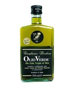 Olio Verde Extra Virgin Olive Oil   6 Pack (500ml)  Grocery & Gourmet Food