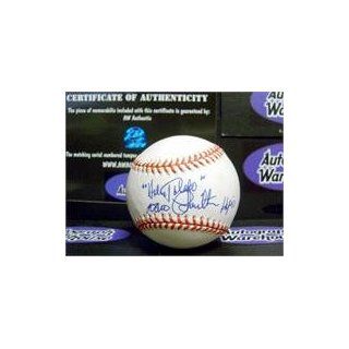 Milo Hamilton autographed Baseball inscribed Holy Toledo HOF 92 : Sports Related Collectibles : Sports & Outdoors