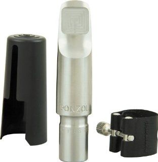 Peter Ponzol M2 Plus Stainless Steel Tenor Saxophone Mouthpiece 105 Tip: Musical Instruments